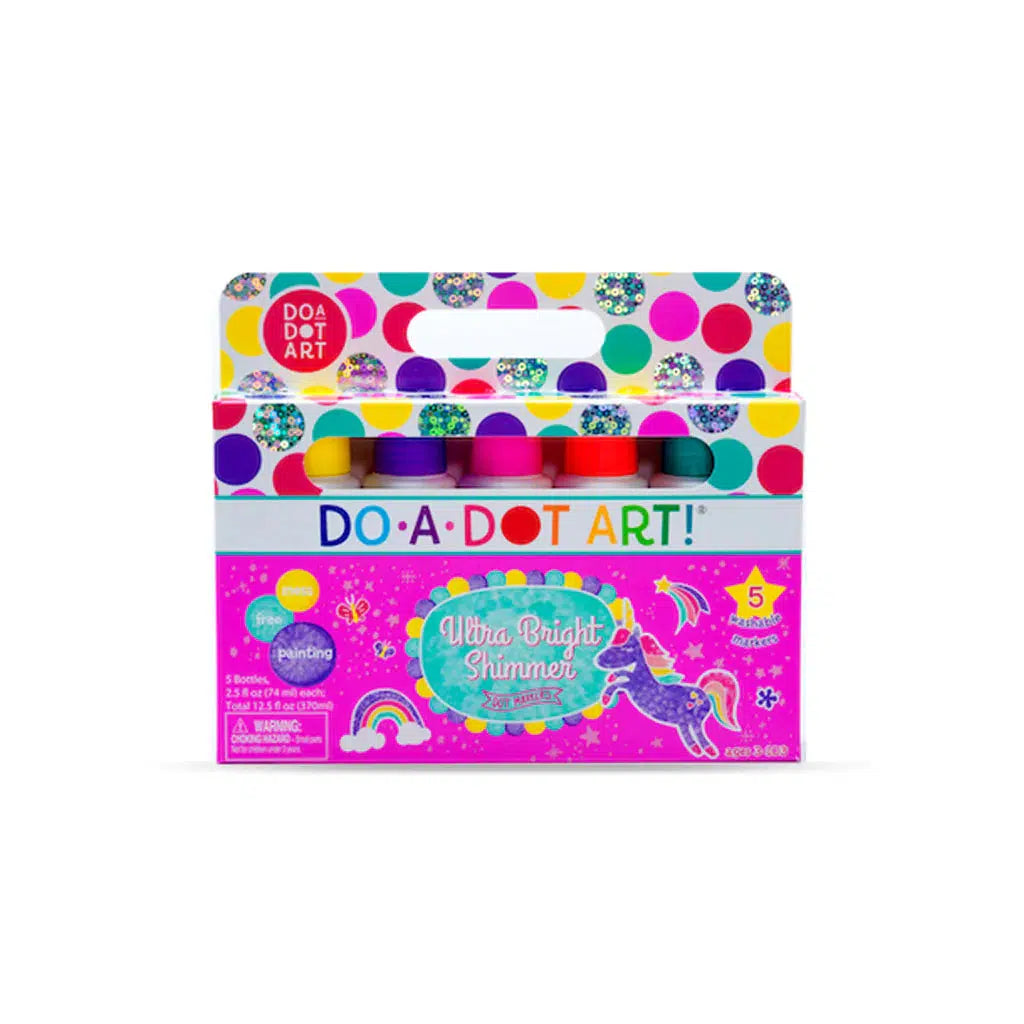 Ultra Bright Shimmers 5pk-Do-A-Dot Art-The Red Balloon Toy Store