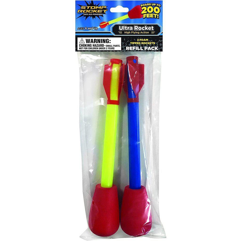 Ultra Stomp Rocket Refill Pack, 2 Rockets-D&L-The Red Balloon Toy Store