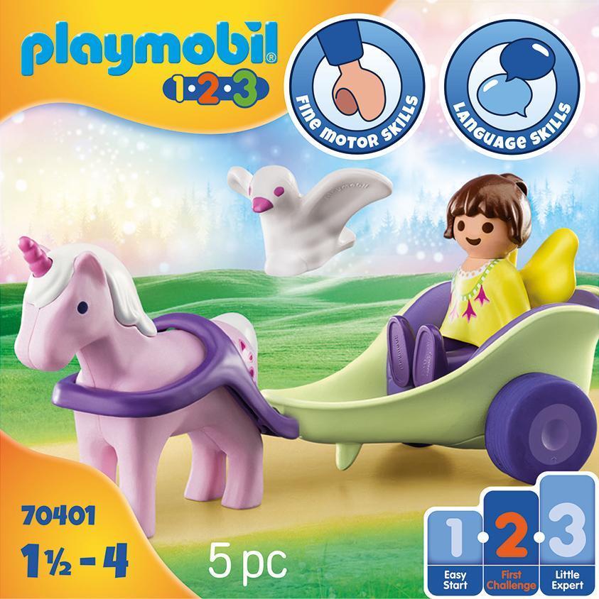 Unicorn Carriage with Fairy-Playmobil-The Red Balloon Toy Store