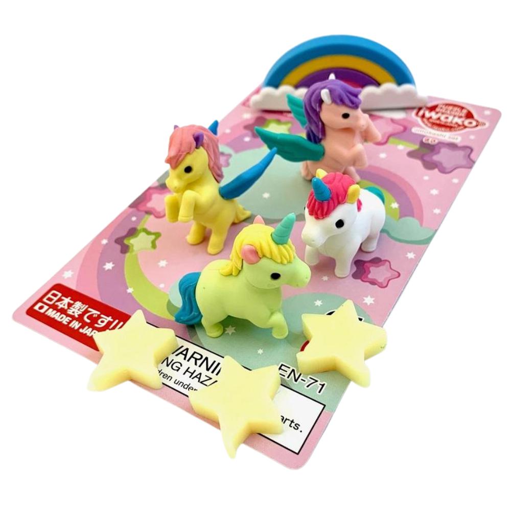 Unicorn & Pegasus Erasers-Iwako-The Red Balloon Toy Store