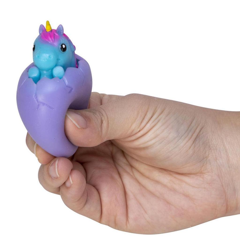 Unicorn - Squeezy Peek Hatchers-Schylling-The Red Balloon Toy Store