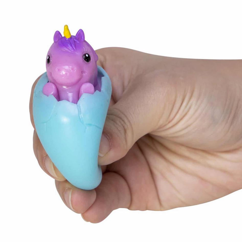 Unicorn - Squeezy Peek Hatchers-Schylling-The Red Balloon Toy Store
