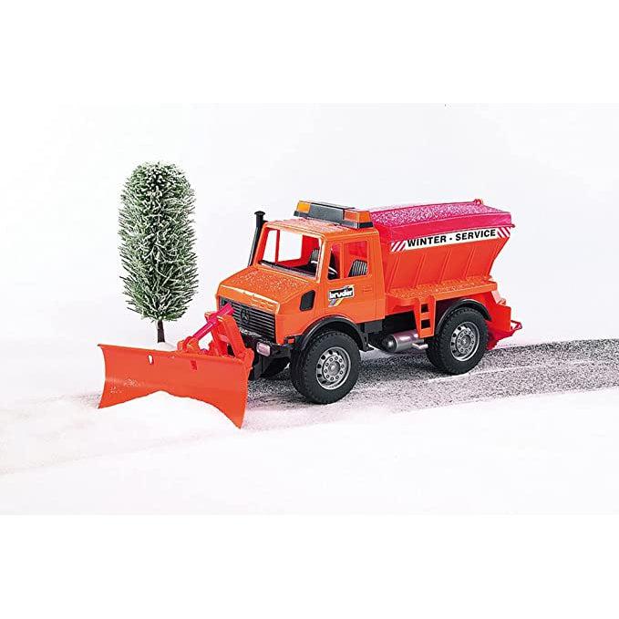 Unimog with Snow Plow-Bruder-The Red Balloon Toy Store