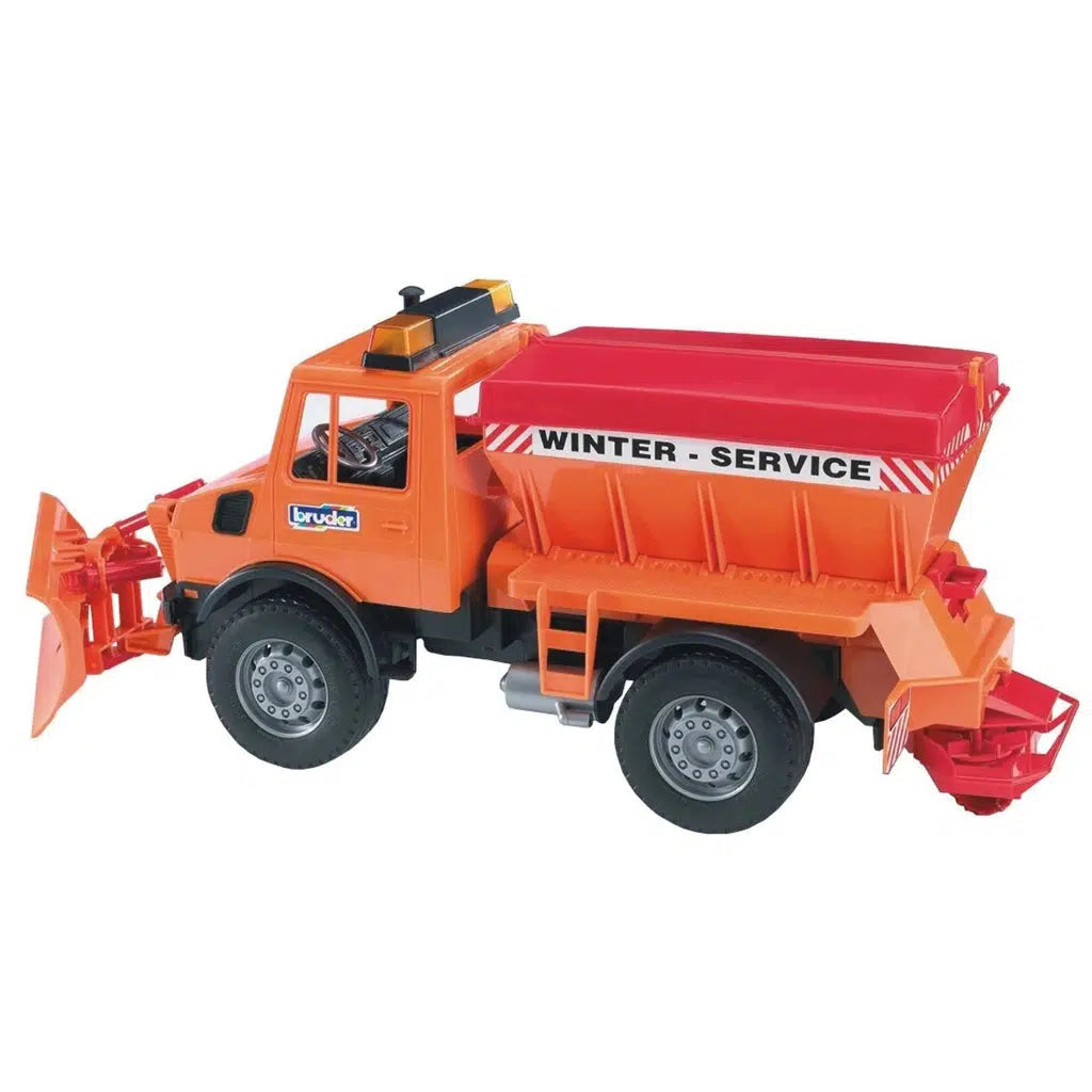 Unimog with Snow Plow-Bruder-The Red Balloon Toy Store