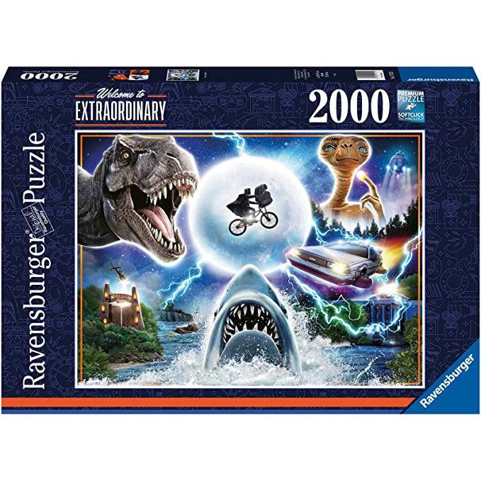 Puzzle box | Image contains prominent features from major Universal and Amblin movies | 2000pcs