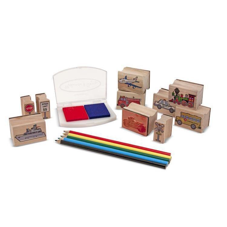 Vehicle Stamp Set-Melissa & Doug-The Red Balloon Toy Store