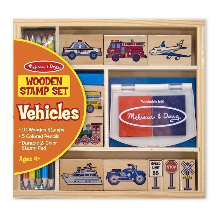 Vehicle Stamp Set-Melissa & Doug-The Red Balloon Toy Store
