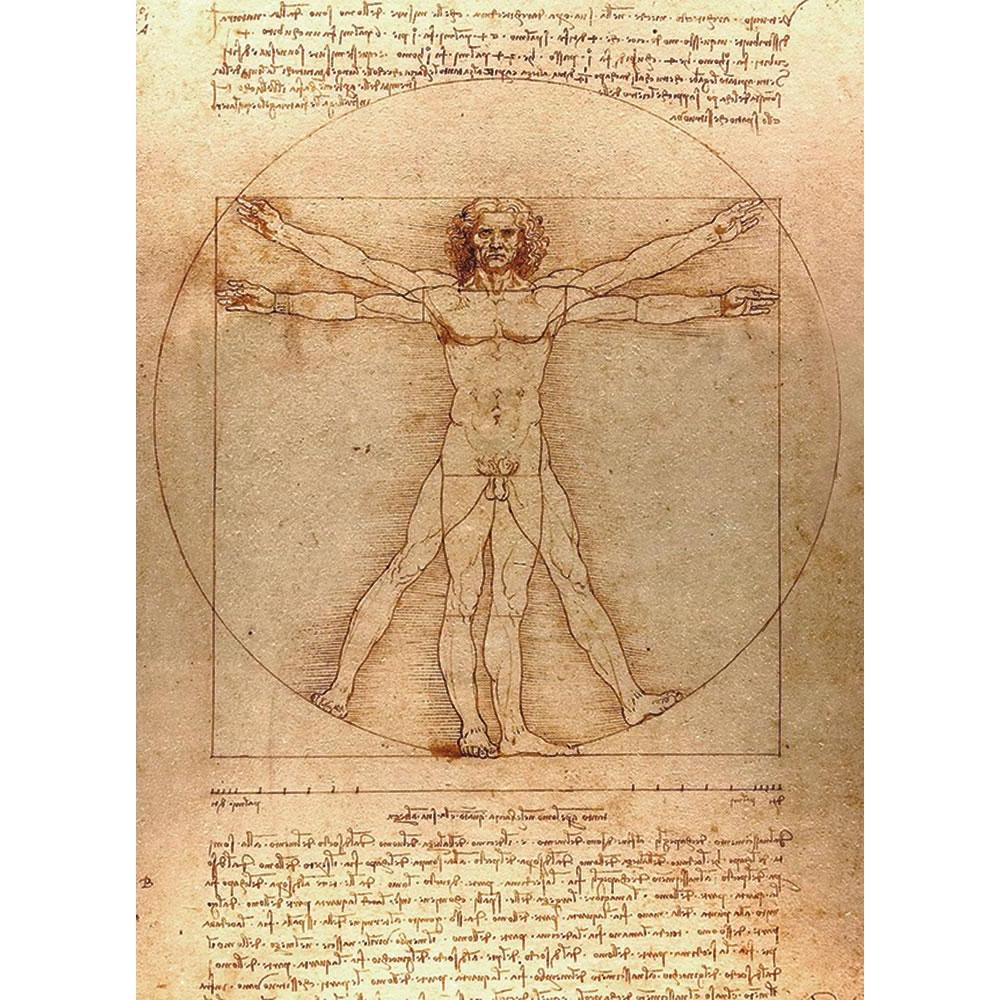 Vitruvian Man Notebook-Dover Publications-The Red Balloon Toy Store