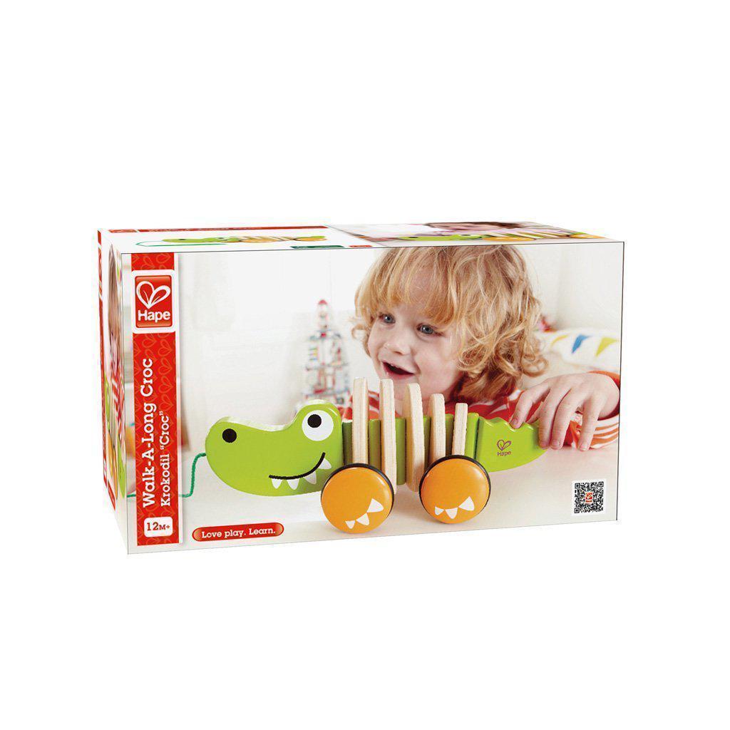 Walk-A-Long Croc-Hape-The Red Balloon Toy Store