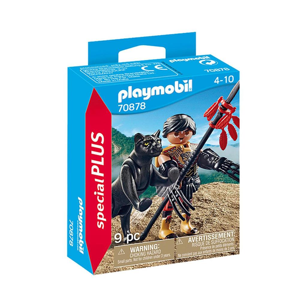 Warrior with Panther-Playmobil-The Red Balloon Toy Store