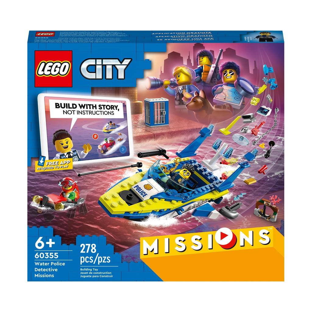 Water Police Detective Missions-LEGO-The Red Balloon Toy Store
