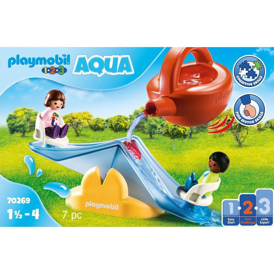 Playmobil 123 AQUA Water Seesaw with Watering Can - 70269 – The