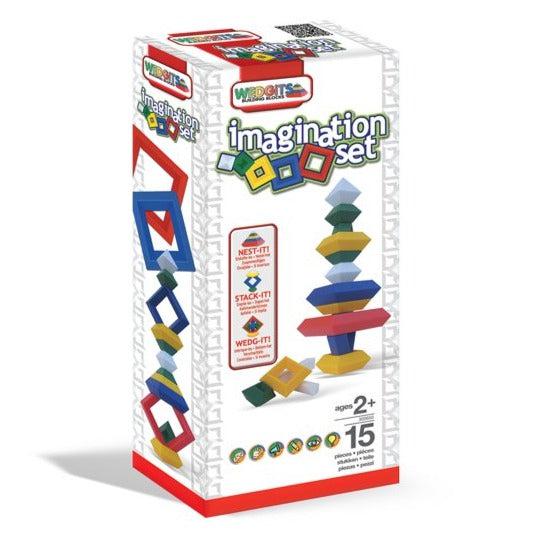 Wedgits Imagination Set 15 pc-US Toy-The Red Balloon Toy Store