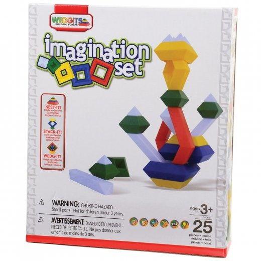 Wedgits Imagination Set 25 pc-US Toy-The Red Balloon Toy Store