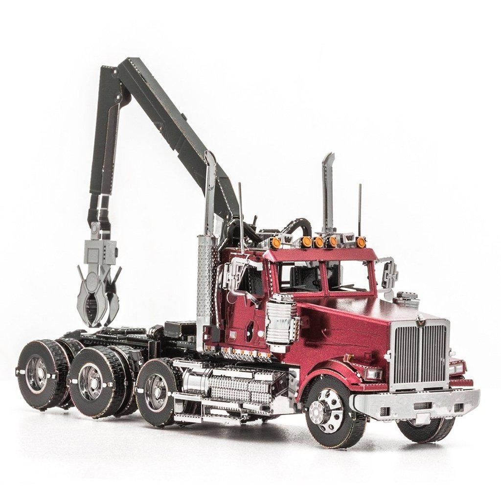 Western Star 4900 Log Truck Model-Metal Earth-The Red Balloon Toy Store