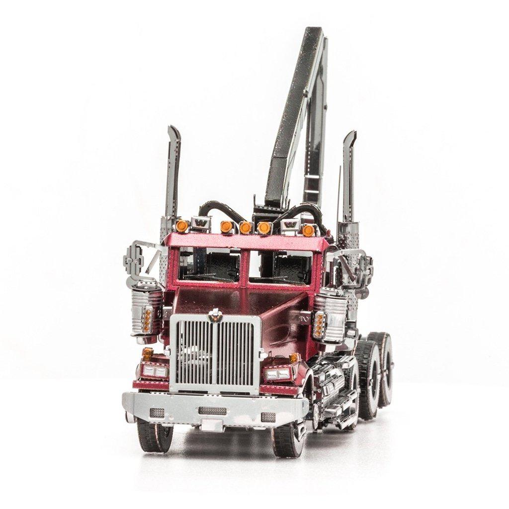 Western Star 4900 Log Truck Model-Metal Earth-The Red Balloon Toy Store