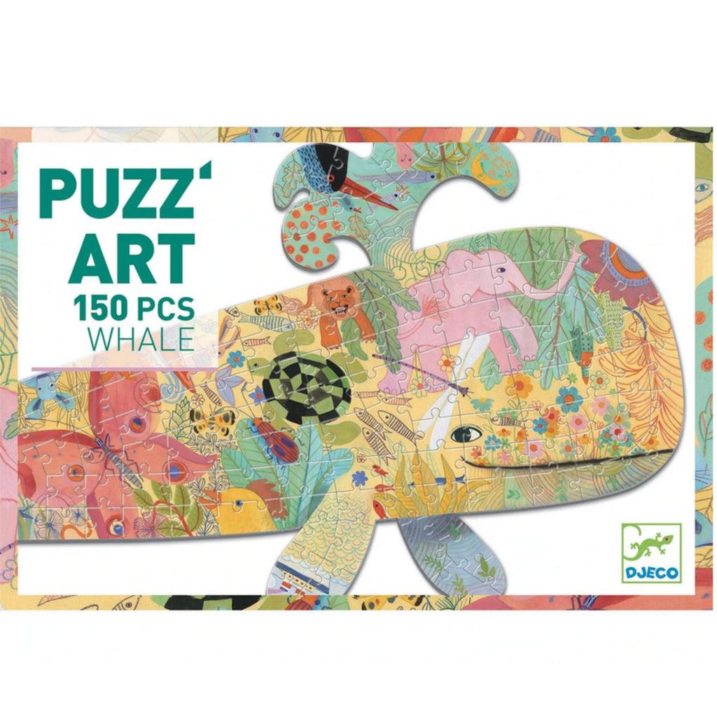 Whale Puzz' Art 150pc-Djeco-The Red Balloon Toy Store