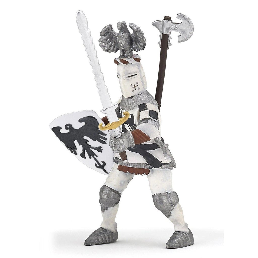 White Crested Knight-Papo-The Red Balloon Toy Store