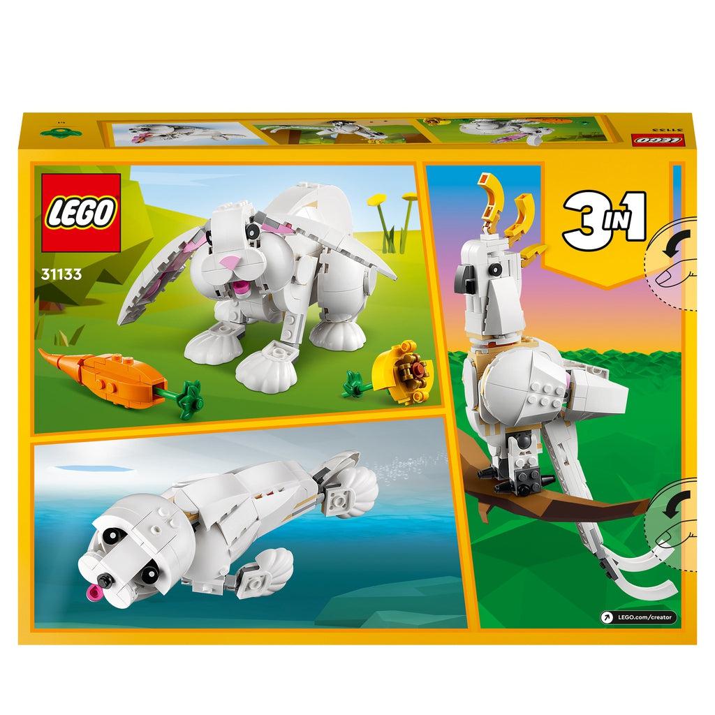 LEGO Creator: White Rabbit 3 in 1 (31133) – The Red Balloon Toy Store