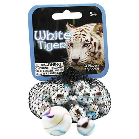 White Tiger Marbles Game-Fabricas Selectas-The Red Balloon Toy Store