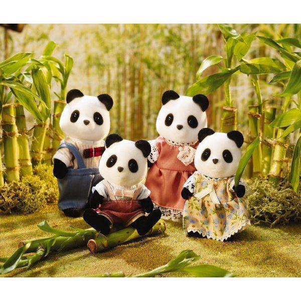 Sylvanian Families Red Panda Family : : Toys