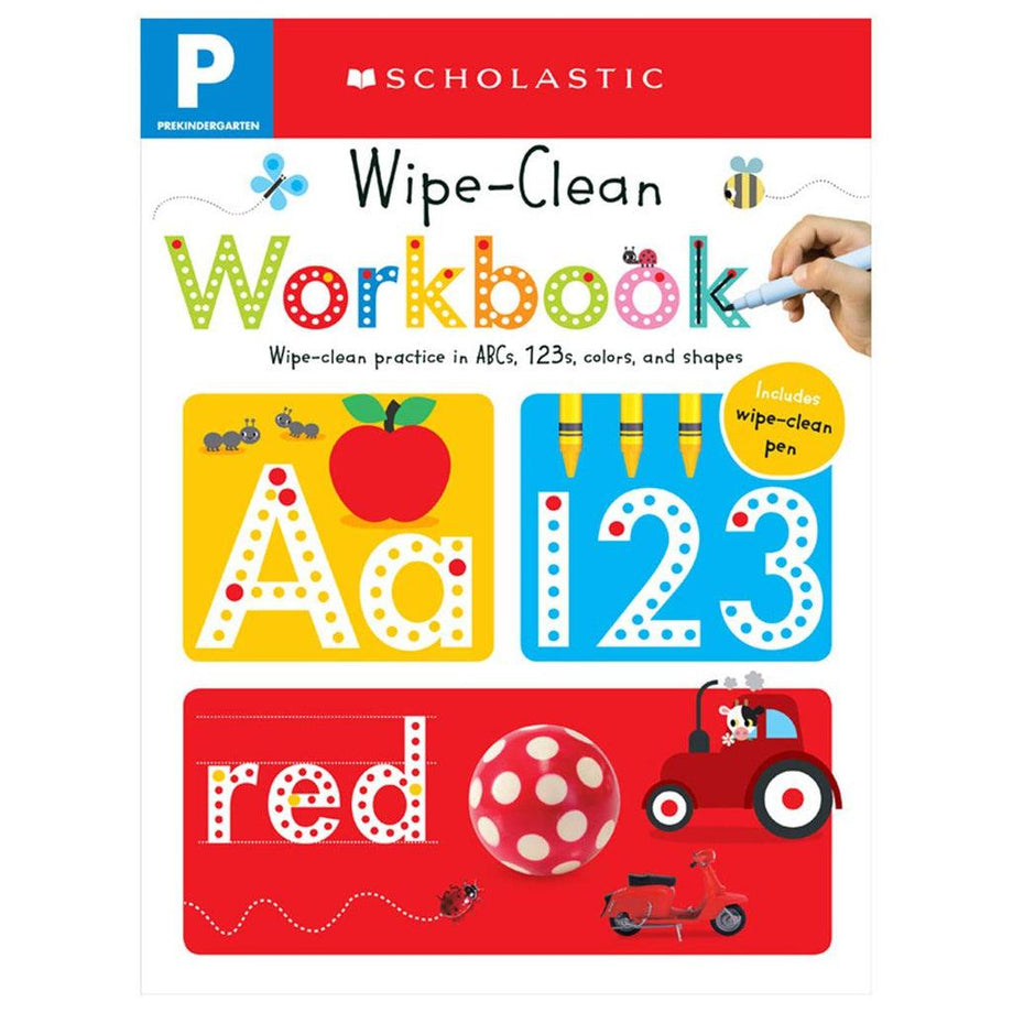 Wipe–Clean Workbook: Grade Pre–K - Scholastic Inc. – The Red