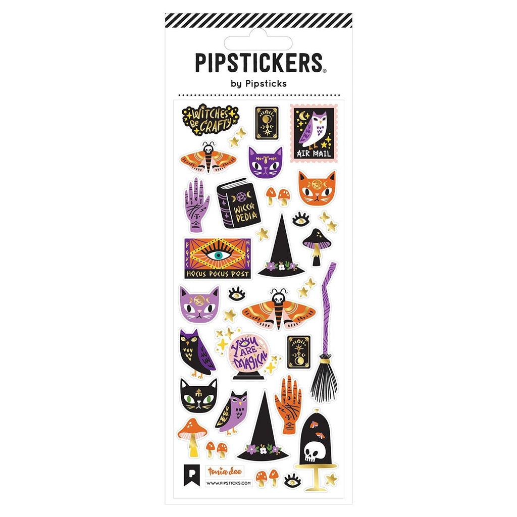 Witches Be Crafty Stickers-PipStickers-The Red Balloon Toy Store