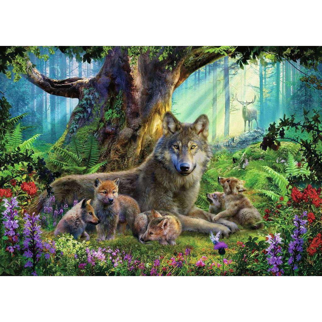 Wolves in the Forest 1000pc-Ravensburger-The Red Balloon Toy Store