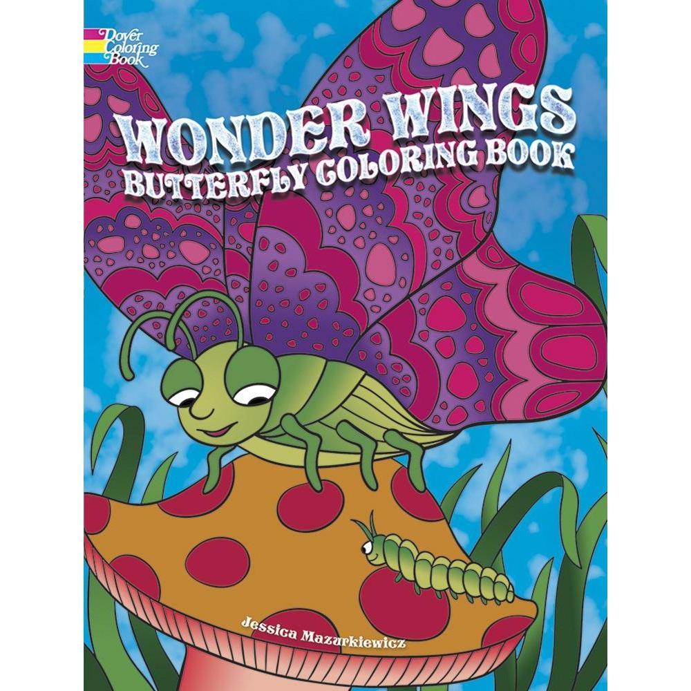 Wonder Wings Butterfly Coloring Book-Dover Publications-The Red Balloon Toy Store