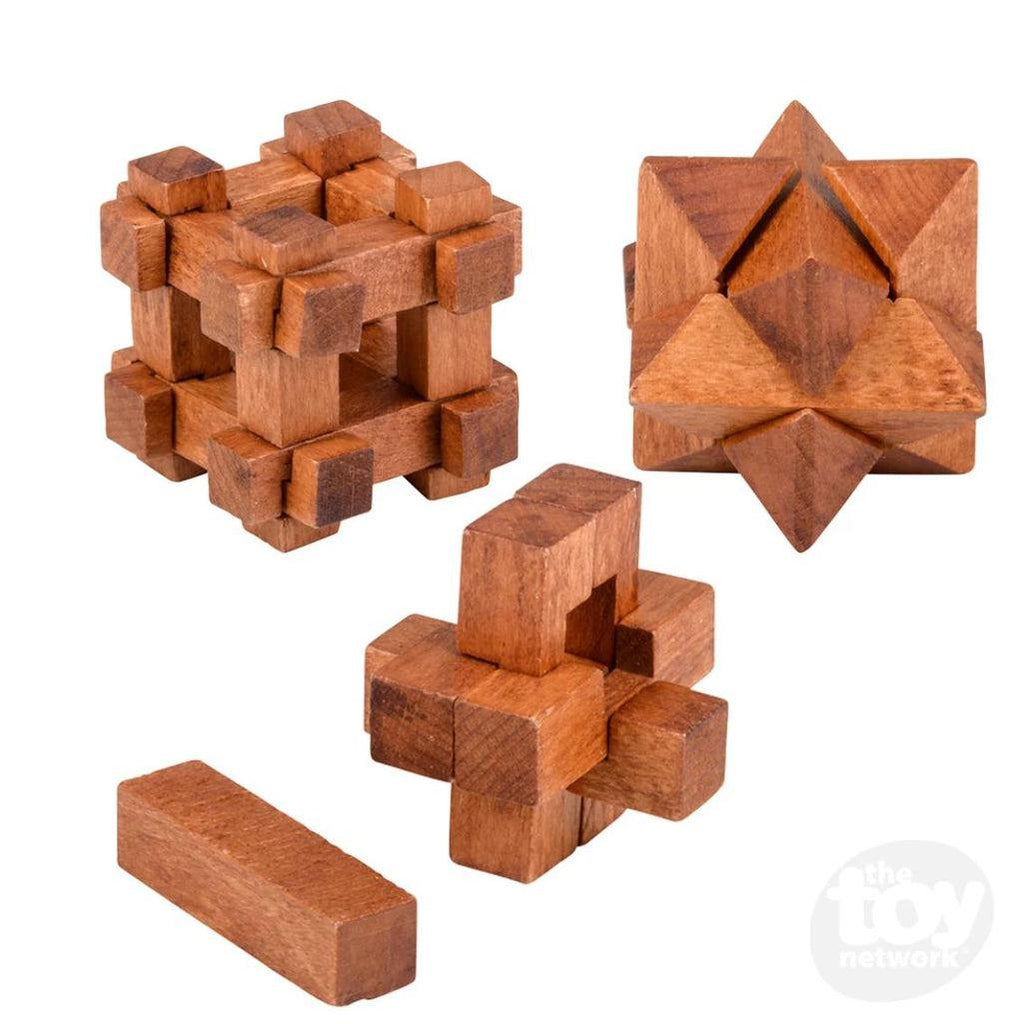 Wooden Brain Teaser Assorted-The Toy Network-The Red Balloon Toy Store