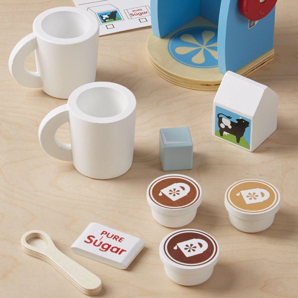 Melissa & Doug Brew & Serve Wooden Coffee Maker Set - Mobile Advance