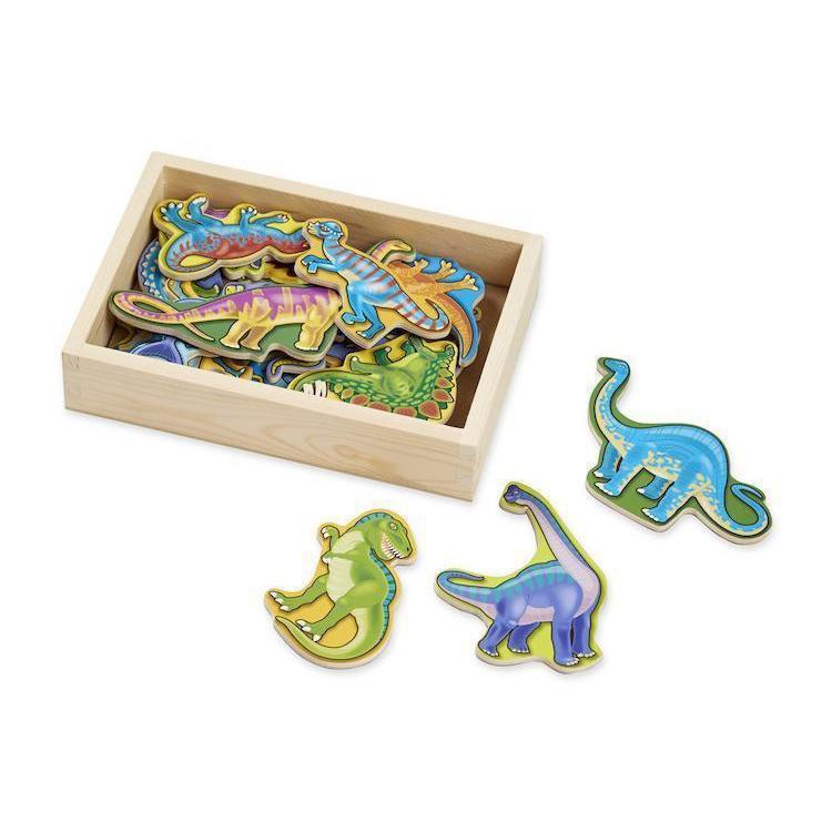 Wooden Dinosaur Magnets-Melissa & Doug-The Red Balloon Toy Store