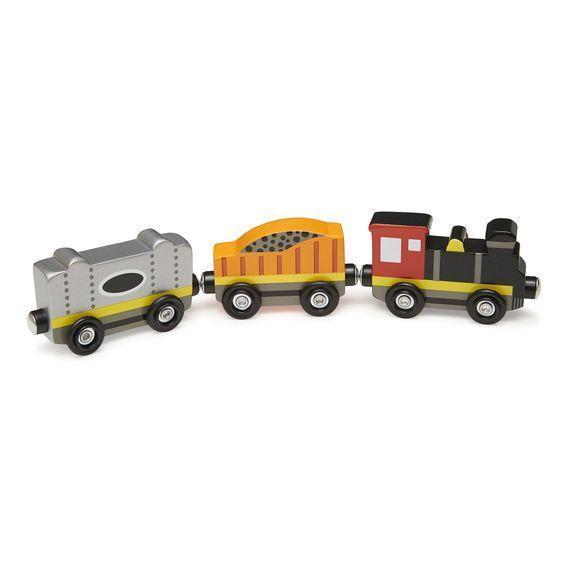 Wooden Train Cars-Melissa & Doug-The Red Balloon Toy Store