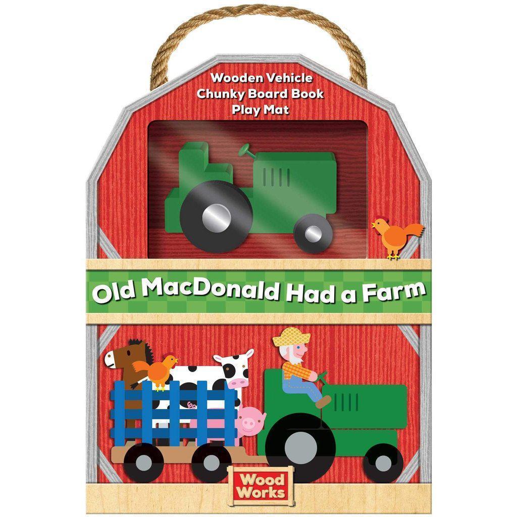 Woodworks Nursery Rhymes: Old MacDonald Had a Farm-Simon & Schuster-The Red Balloon Toy Store