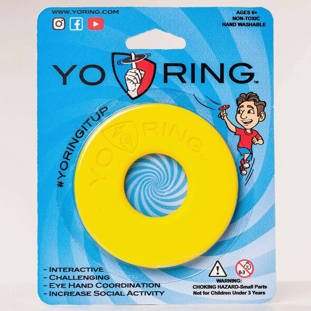 Yellow Yo Ring-Yo Ring-The Red Balloon Toy Store