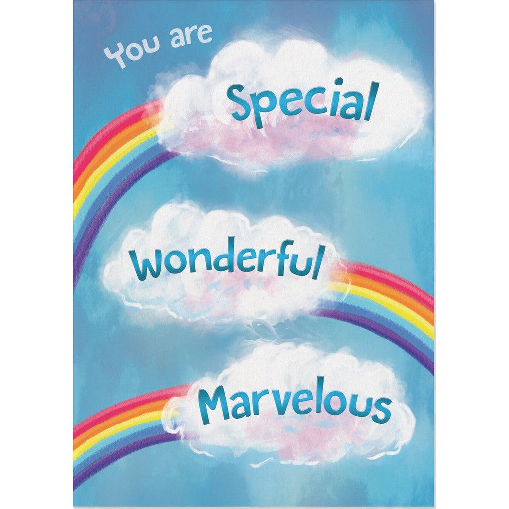 You are Special & Wonderful - Greeting Card-Peaceable Kingdom-The Red Balloon Toy Store