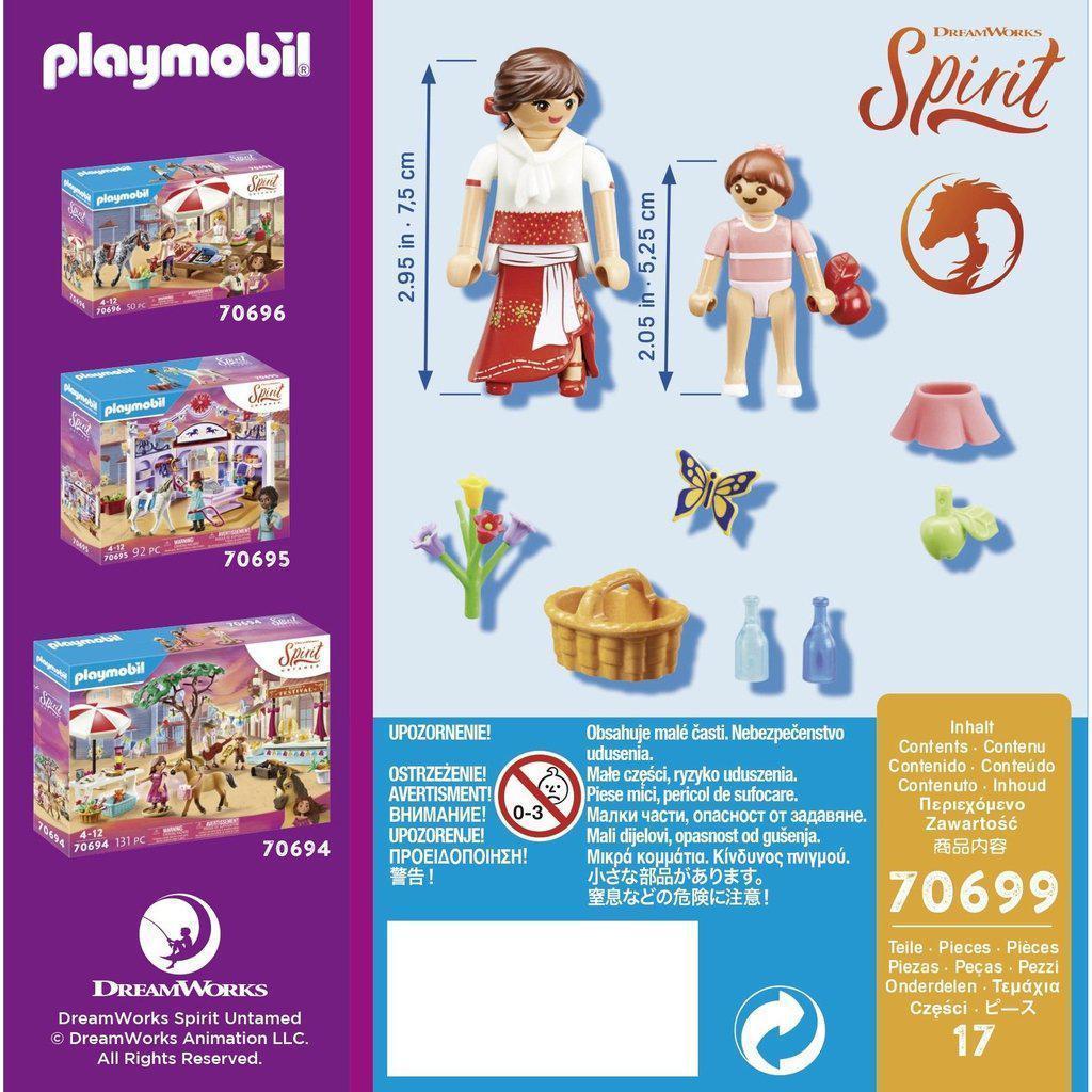 Young Lucky & Mum Milagro-Playmobil-The Red Balloon Toy Store