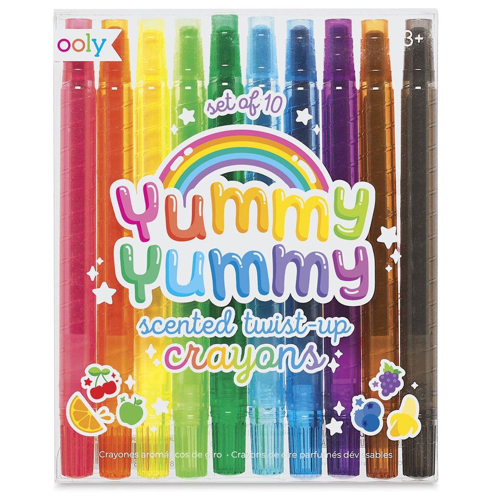 Yummy Yummy Scented Twist Up Crayons - Ooly – The Red Balloon Toy Store