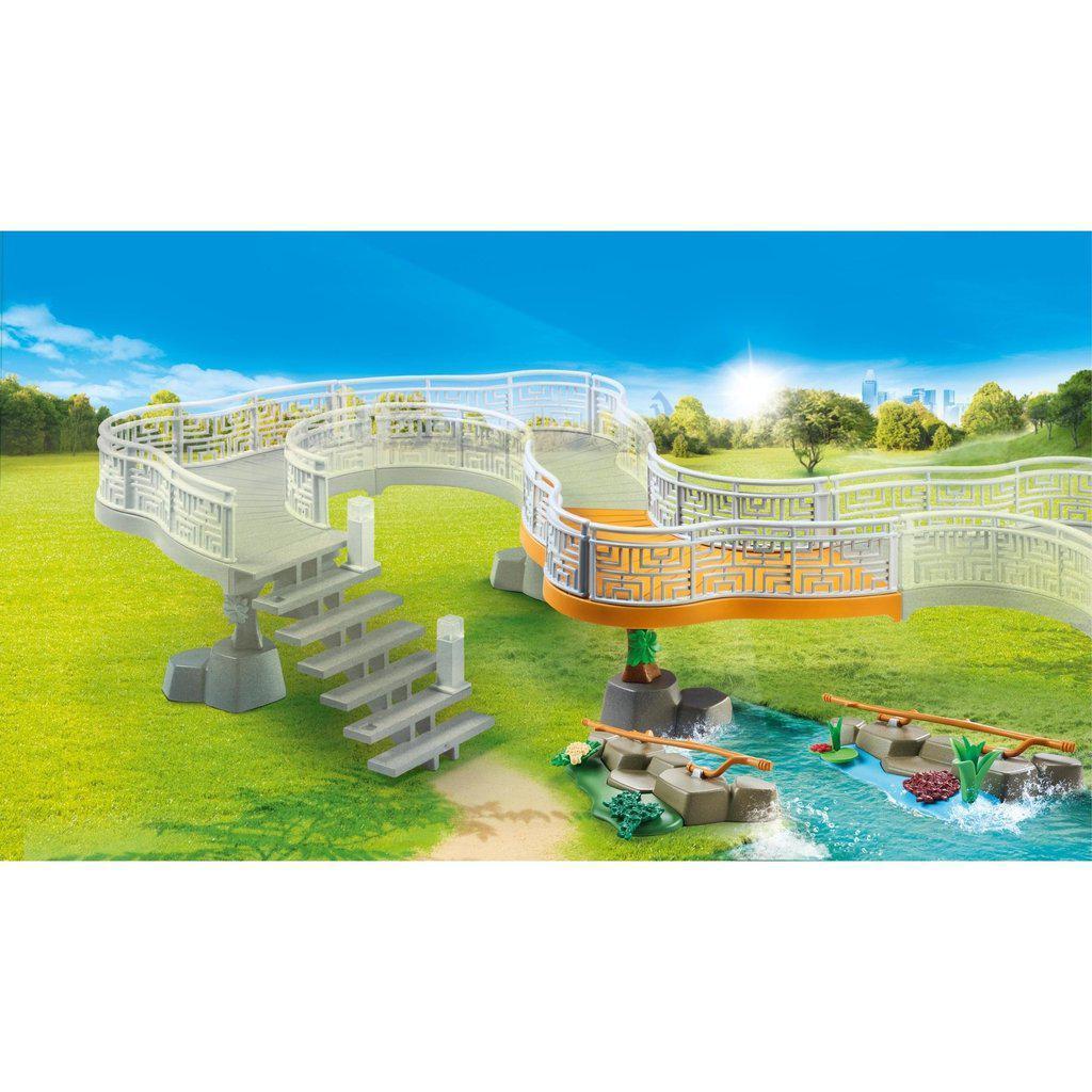 Zoo Viewing Platform Play Set Extension-Playmobil-The Red Balloon Toy Store